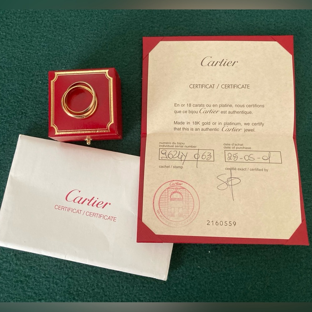 Iconic Cartier a trinity band/ring, the Rolling Ring - Picture 5 of 6